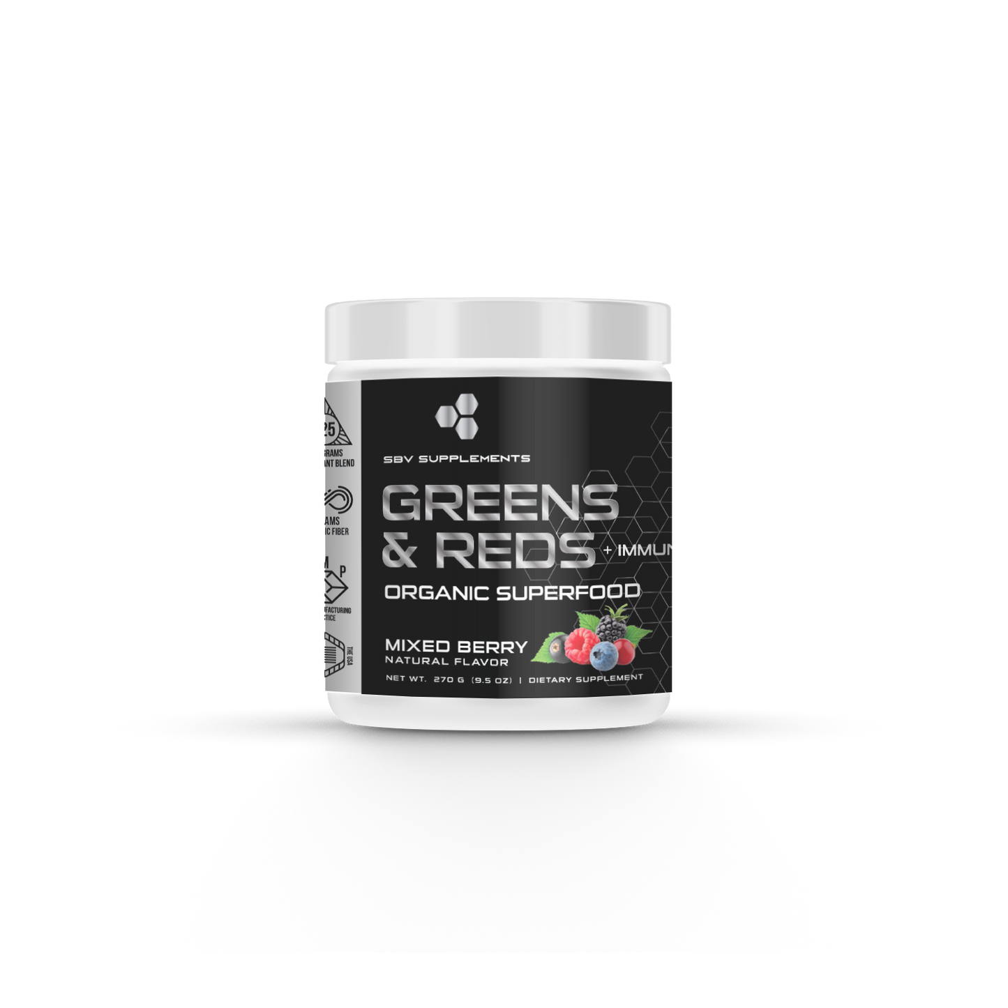 ORGANIC GREEN & RED SUPERFOOD & IMMUNE