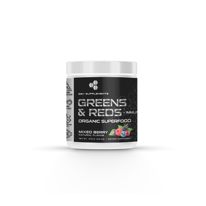 ORGANIC GREEN & RED SUPERFOOD & IMMUNE